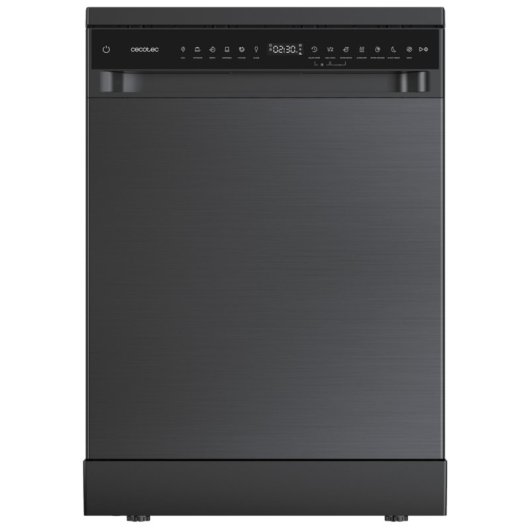 Lavavajillas Cecotec Bolero Aguazero 6205 13 cubiertos Clase D Inverter Plus Duo Panel Touch