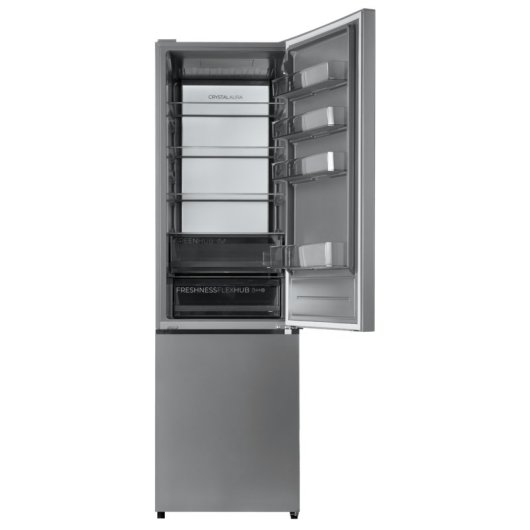 Frigorífico Combi Cecotec Bolero CoolMarket 187cm 405L D Inox Total No Frost