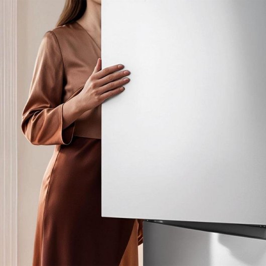 Frigorífico Combi Cecotec Bolero CoolMarket 180 cm 405 L D White Inox Total No Frost