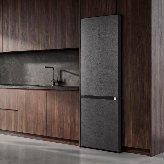 Frigorífico Combi Cecotec Bolero CoolMarket Onyx Stone Total No Frost 185cm 405L D Onyx Stone