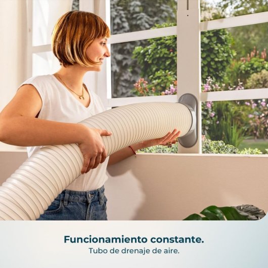 Climatiseur Mobile Cecotec ForceClima 12600 Nux Heating 3,52 kW Réversible Télécommande