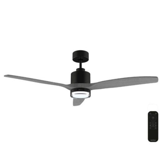 Ventilador de Techo con Luz Cecotec EnergySilence Aero 5330 Jelly Dark 30W 132cm 6 Velocidades Motor DC Mando Temporizador Invierno