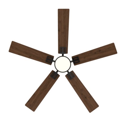 Ventoinha de Teto com Luz Cecotec EnergySilence Aero 552 Neo 30W 132cm 6 Velocidades Motor DC Comando Temporizador Função Inverno