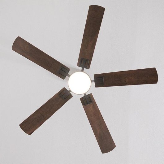 Ventoinha de Teto com Luz Cecotec EnergySilence Aero 552 Neo 30W 132cm 6 Velocidades Motor DC Comando Temporizador Função Inverno