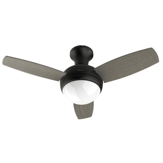 Ventilateur de Plafond avec Lumière Cecotec EnergySilence Aero 352 BlackBee 15W 91,5cm 6 Vitesses Moteur DC Télécommande Minuterie Fonction Hiver