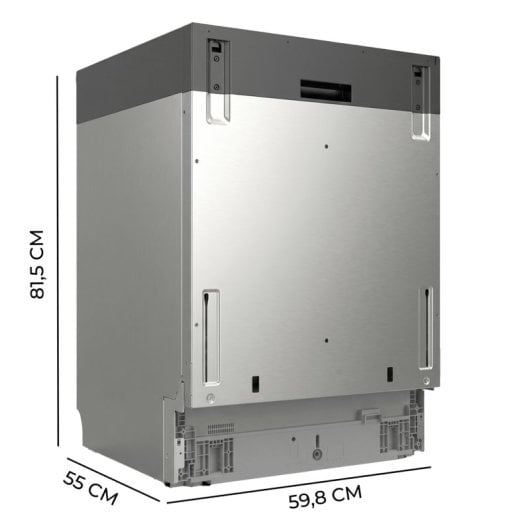 Lavavajillas Cecotec Bolero Aguazero 6260 16 cubiertos Clase D Inverter Plus Duo