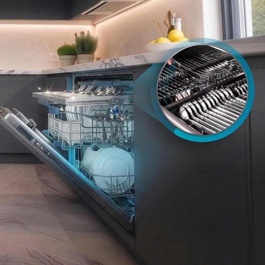 Lavavajillas Cecotec Bolero Aguazero 6260 16 cubiertos Clase D Inverter Plus Duo
