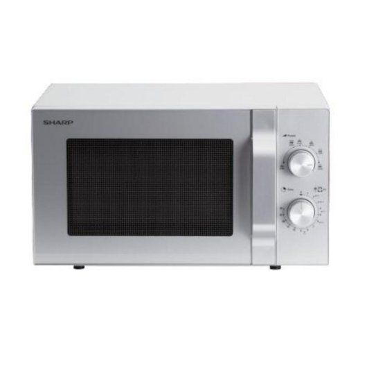 Microondas Sharp R204S 20 Litros 800W Giratorio Plata Encimera