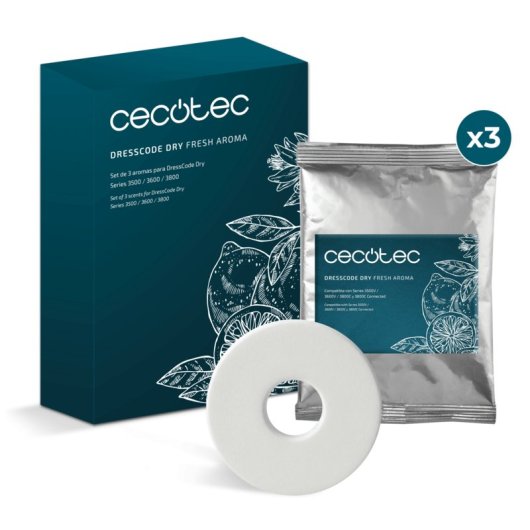 Trockner Cecotec DressCode Dry 3 Düfte für Serien 3500V und 3800C