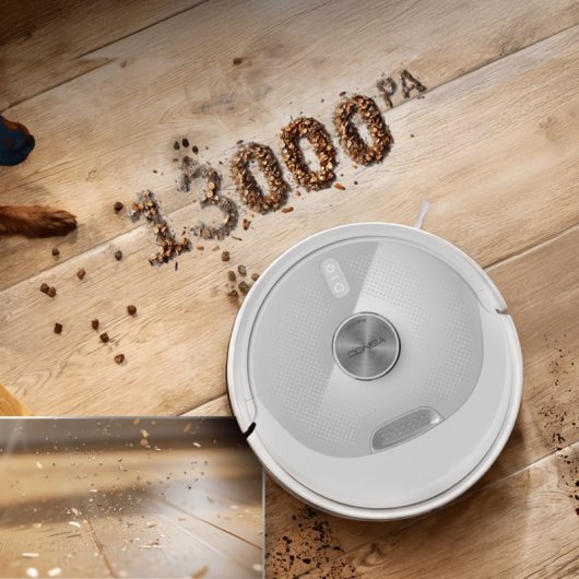 Aspirateur Robot Cecotec Conga Y60 Pearl avec Vidage Automatique Navigation Laser 13000 Pa