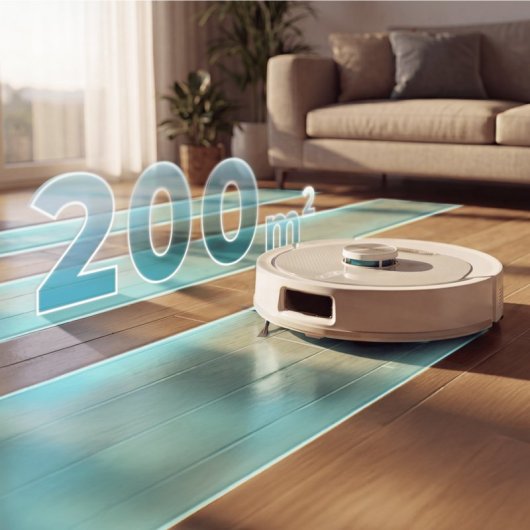 Aspirateur Robot Cecotec Conga Y60 Pearl avec Vidage Automatique Navigation Laser 13000 Pa