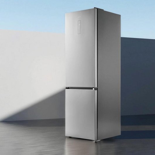 Frigorífico Combi Cecotec Bolero CoolMarket 180cm 405L A Inox Total No Frost