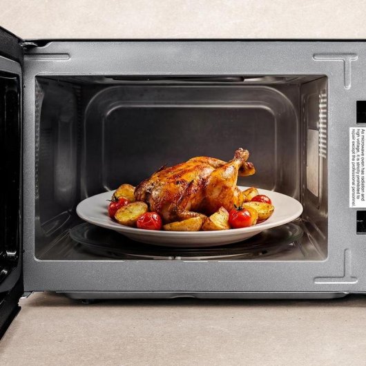 Microondas Cecotec Proclean 6130 Black 20 Litros 700W Grill 800W táctil