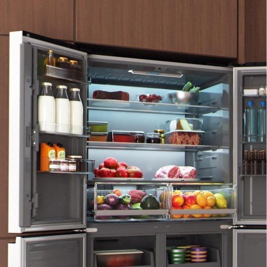 Frigorífico Americano Cecotec Bolero CoolMarket 4D 503 No Frost 177,5cm 503L D Inox