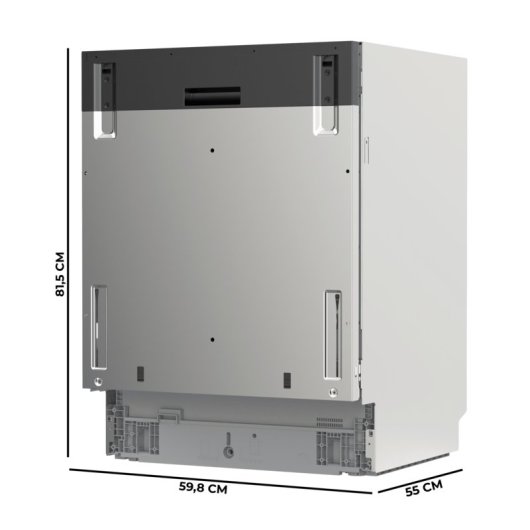 Lavavajillas Cecotec Bolero Aguazero 6250 14 cubiertos D Inverter Plus Duo