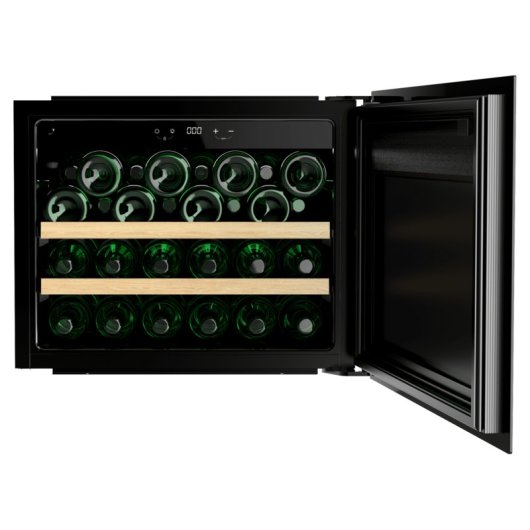 Integrierbarer Weinku hlschrank Cecotec GrandSommelier 28 Flaschen Touch Matt Black