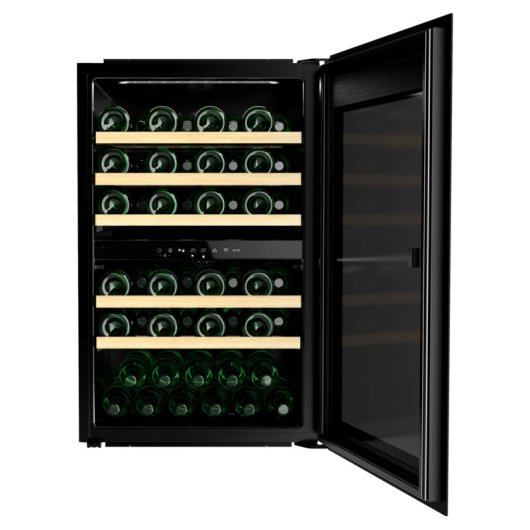 Weinkühlschrank Cecotec Bolero GrandSommelier Duo 57000 Touch 57 Flaschen Matt Schwarz