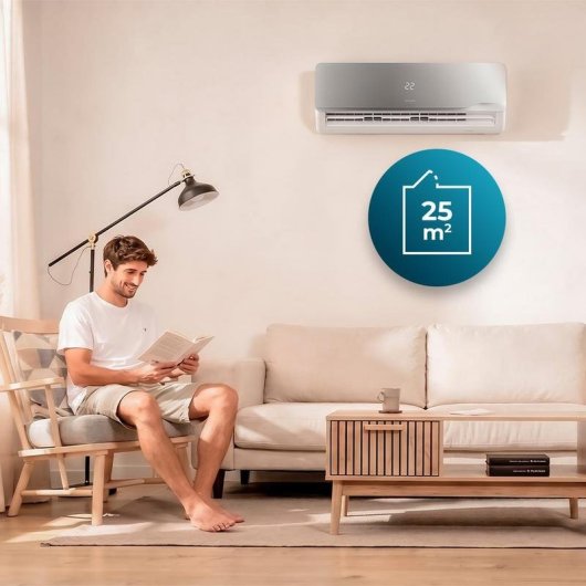 Climatiseur Split Cecotec AirClima 12000 Wind Connected 3,49 kW A+++ Inverter Réversible WiFi