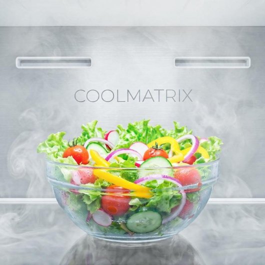 Frigorífico Combi Cecotec Bolero CoolMarket Combi 377 Inox A 377L