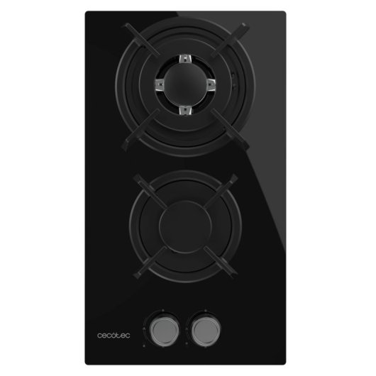 Placa de gas Cecotec Bolero Squad GN 2200S Negro de Cristal