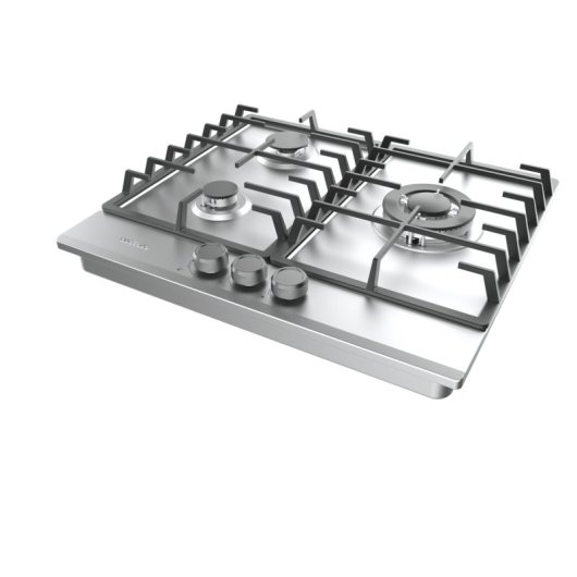 Placa de gas Cecotec Bolero Squad GN 3200F Inox 3 Fuegos