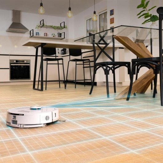 Robot Aspirapolvere Cecotec Conga M90 Pearl Navigazione Laser 25.000 Pa con IA