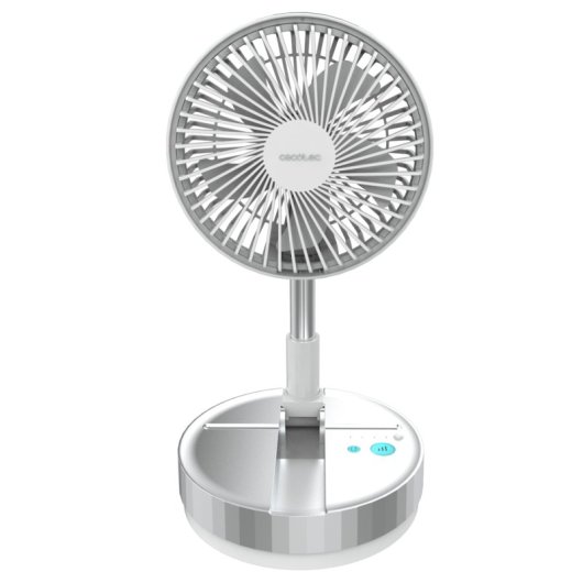 Ventilador Portátil Plegable Cecotec EnergySilence 800 FoldAir 7200mAh 4 Velocidades Oscilación con Mando