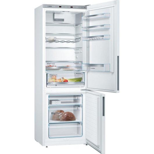 Frigorífico Combi Bosch KGE49AWCA Defrost 201cm 419L C Blanco