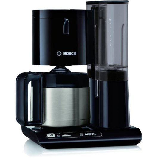 Cafetera de Goteo Bosch TKA8A053 1,1 L 1100 W 8 Tazas Negro con Función Autolimpieza