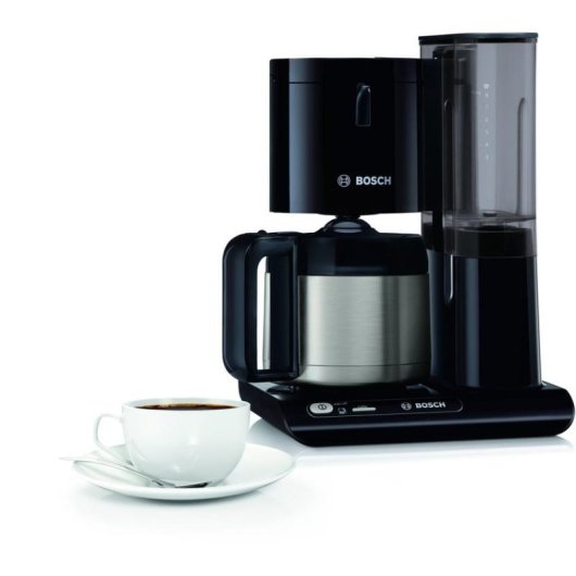 Cafetera de Goteo Bosch TKA8A053 1,1 L 1100 W 8 Tazas Negro con Función Autolimpieza