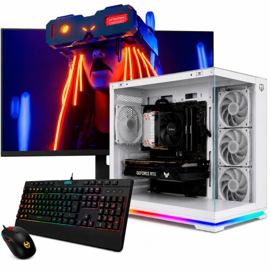 Desktop NeoPC Galaxy AMD Ryzen 7 5700X 8GB 240GB SSD RTX 5060 Windows 11 Pro