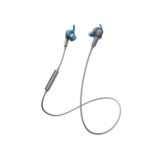 Auriculares Jabra Sport Coach Bluetooth sans fil pour sport avec guide vocal et IP55, bleu