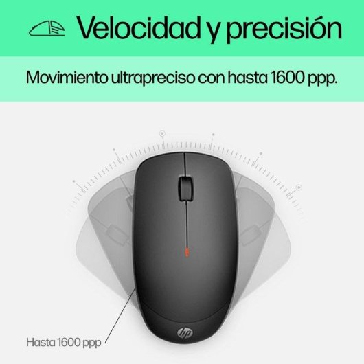 Teclado HP 230 de membrana inalámbrico blanco con ratón incluido 1600 DPI