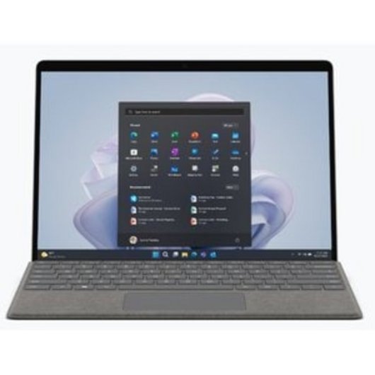 Teclado Microsoft Surface Pro Business magnético AZERTY con touchpad y cubierta negra