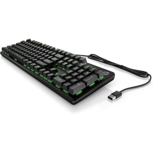 Clavier HP Pavilion Gaming 500 Noir Rétroéclairage LED RGB Alámbrico