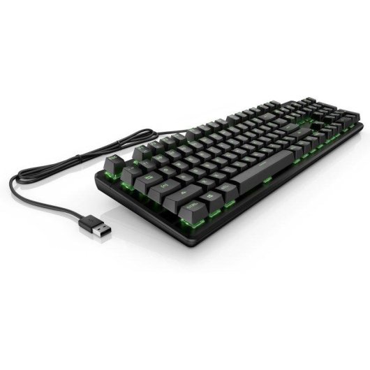 Clavier HP Pavilion Gaming 500 Noir Rétroéclairage LED RGB Alámbrico