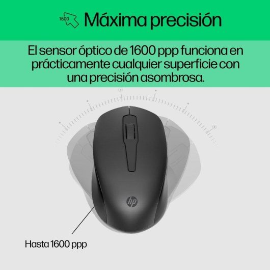 Teclado HP 330 inalámbrico completo con ratón ambidiestro negro