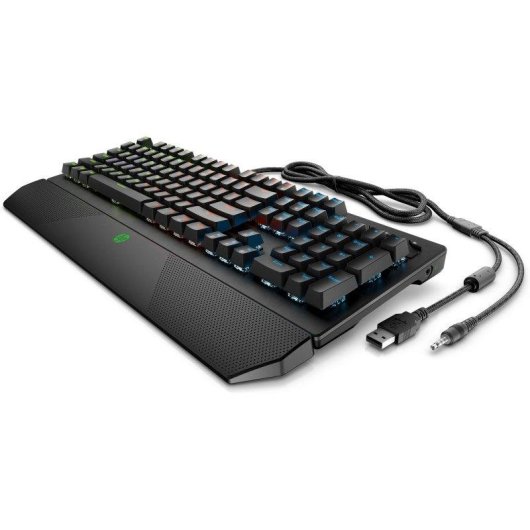 Tastiera HP Pavilion Gaming 800 meccanica retroilluminata USB completa Inglese