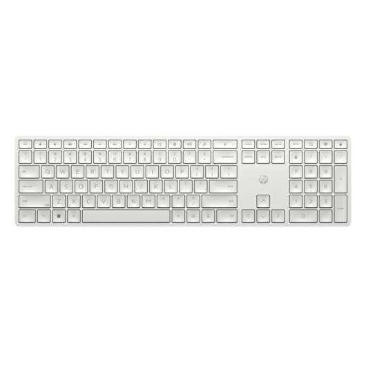 Teclado HP 450 inalámbrico y alámbrico completo programable negro