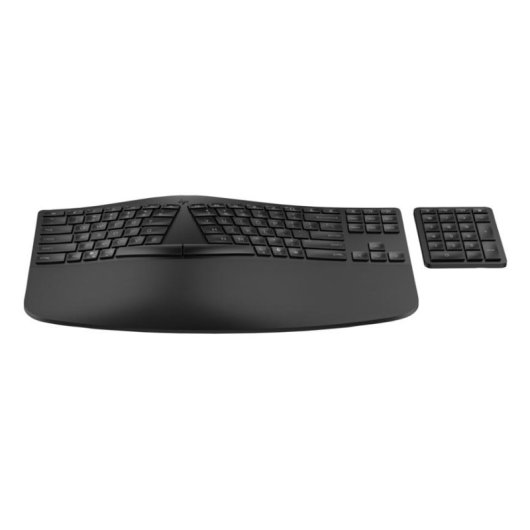 Clavier HP 960 compact à membrane avec pavé numérique séparé et multi-dispositifs