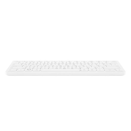 Clavier HP 350 Compact blanc sans pavé numérique Bluetooth 5.2 multi-appareils