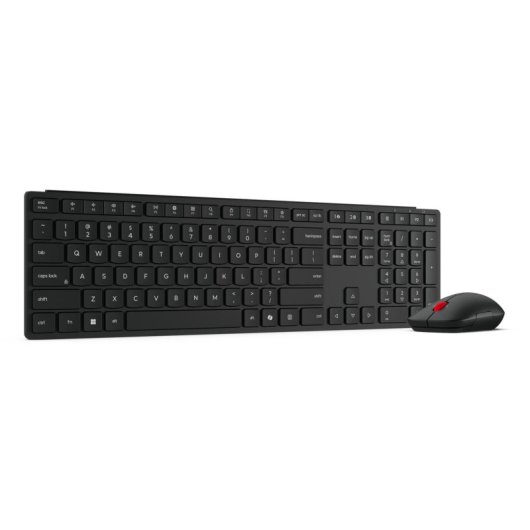 Clavier Lenovo Pro Combo 6000 sans fil complet avec souris ambidextre double connexion