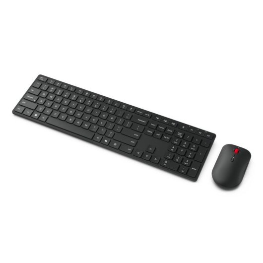 Clavier Lenovo Pro Combo 6000 sans fil complet avec souris ambidextre double connexion