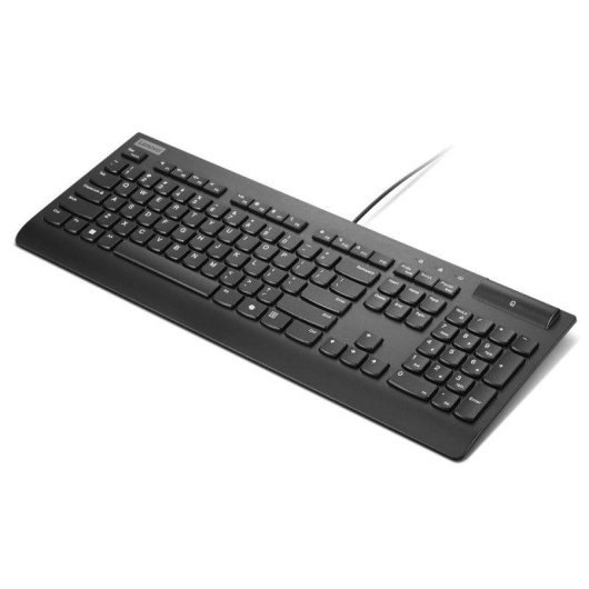 Clavier Lenovo Smartcard Wired Keyboard II AZERTY Français complet noir USB