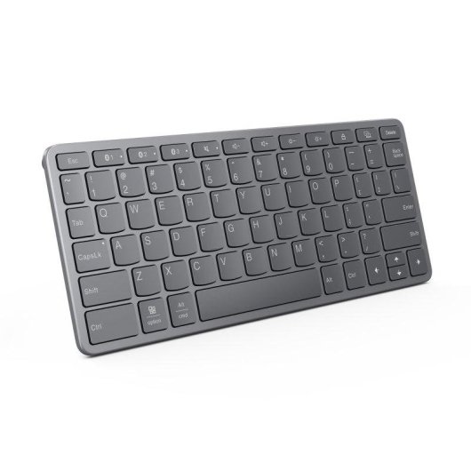 Teclado Lenovo ZG38C05815 inalámbrico y alámbrico USB Tipo C gris universal