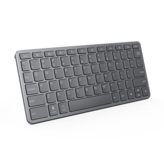 Teclado Lenovo ZG38C05815 inalámbrico y alámbrico USB Tipo C gris universal