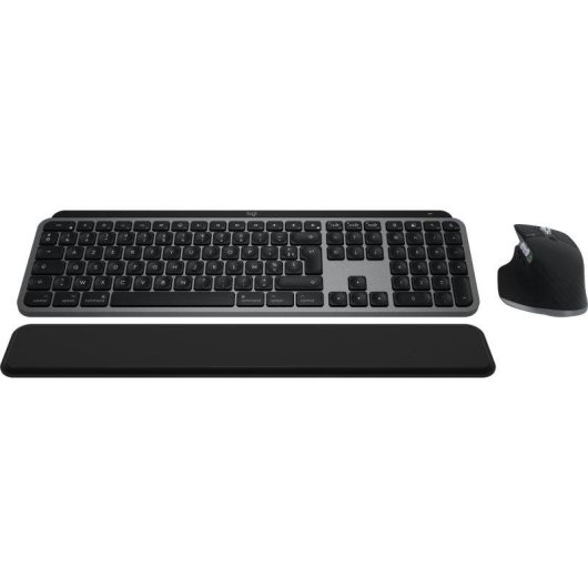 Teclado Logitech Master MX Keys S Combo inalámbrico AZERTY francés con ratón láser