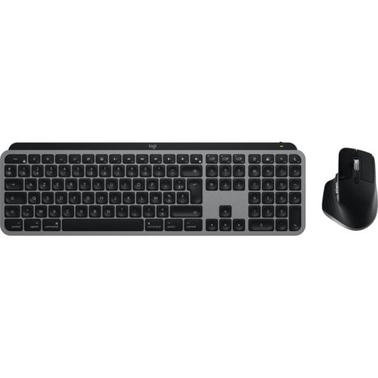 Teclado Logitech Master MX Keys S Combo inalámbrico AZERTY francés con ratón láser