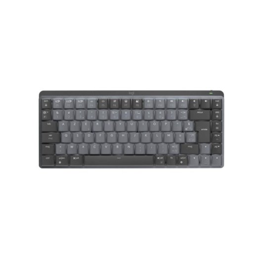 Teclado Logitech Master Series MX Mechanical Mini AZERTY Francês Grafite