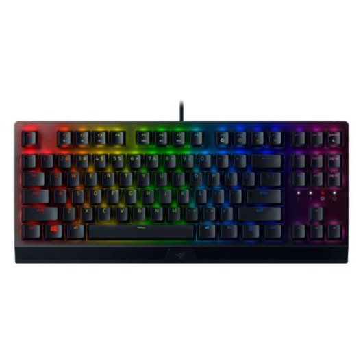 Teclado Razer BlackWidow V3 Tenkeyless AZERTY Francês RGB Compacto